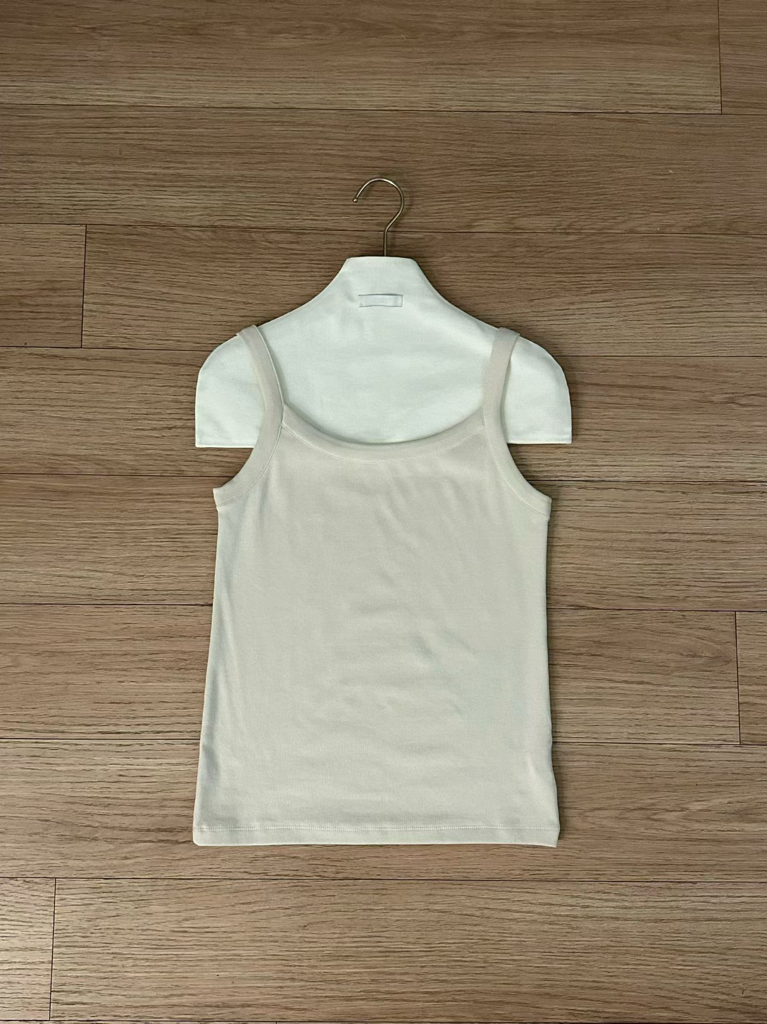 Spaghetti strap tank top #top112