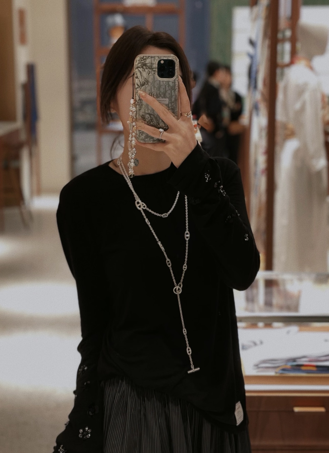 925 Silver Farandole 豬鼻🐽頸鏈 size 80cm