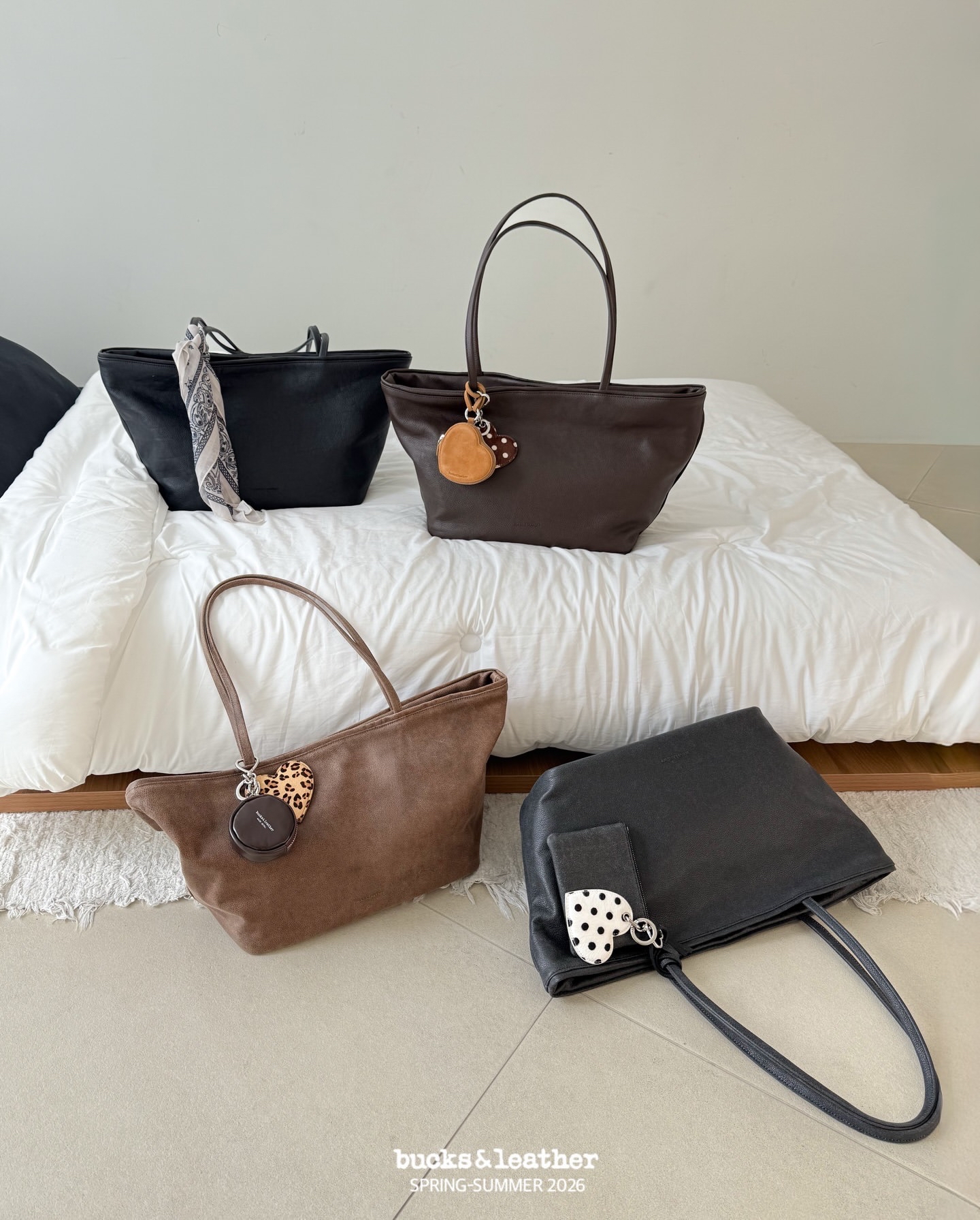 【26SS 】預訂_Middle Shopper by Bucks & Leather
