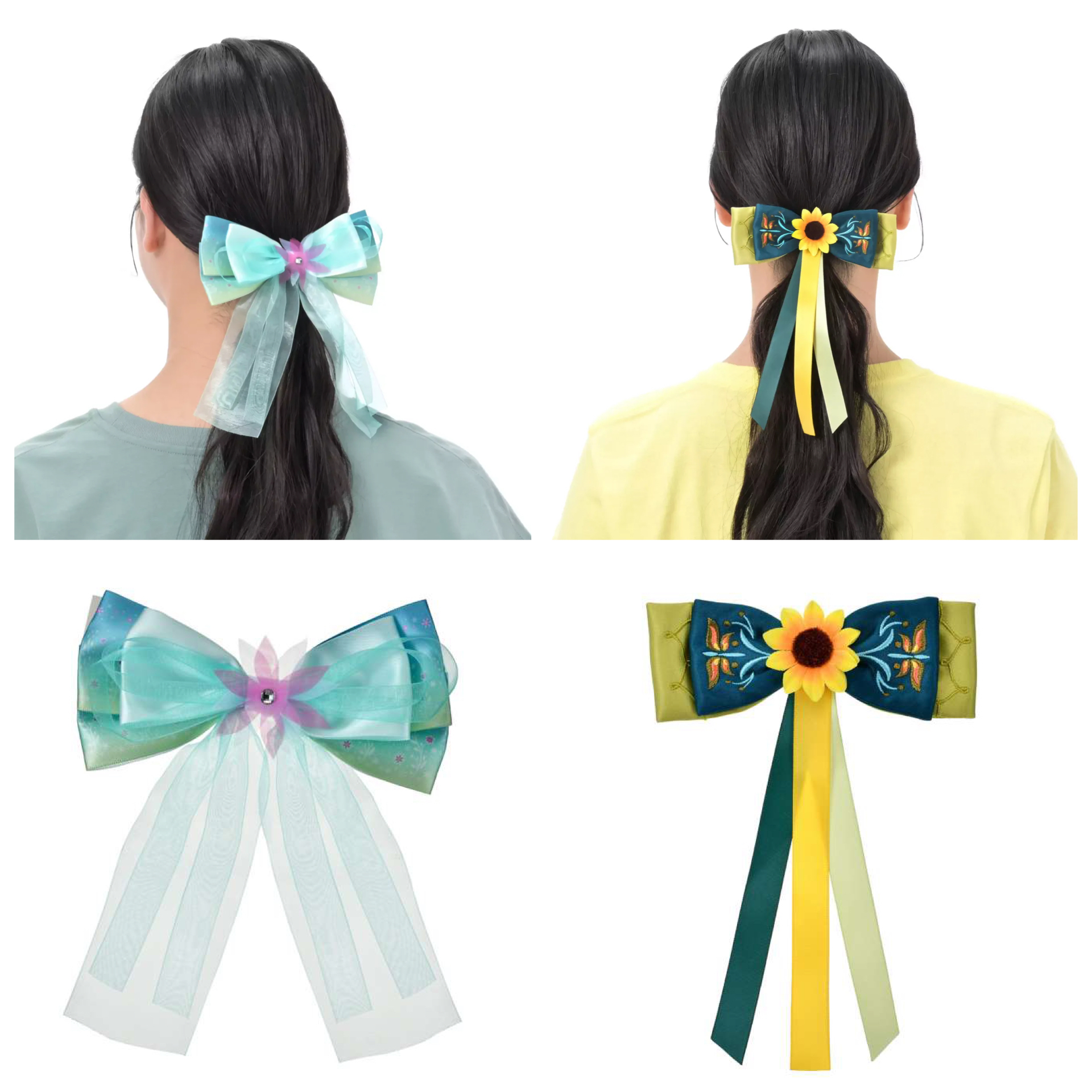 日本預訂📍日本迪士尼Frozen Fever系列 - 蝴蝶結髮夾 14/4日本開售