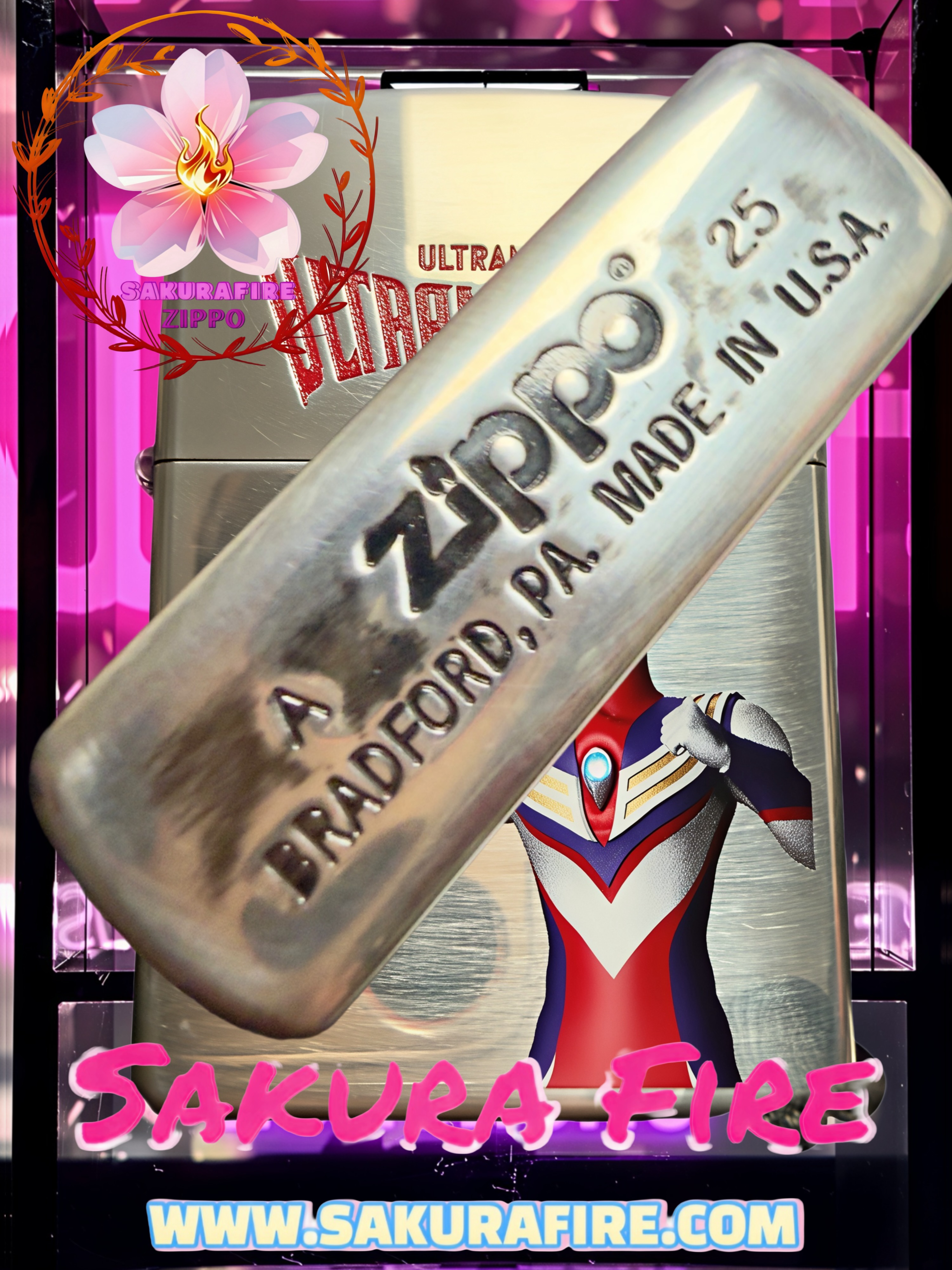🔥Zippo🔥2026年 港版 《超人/Ultraman》60週年紀念收藏版 三面環繞雕刻 鍍銀打火機