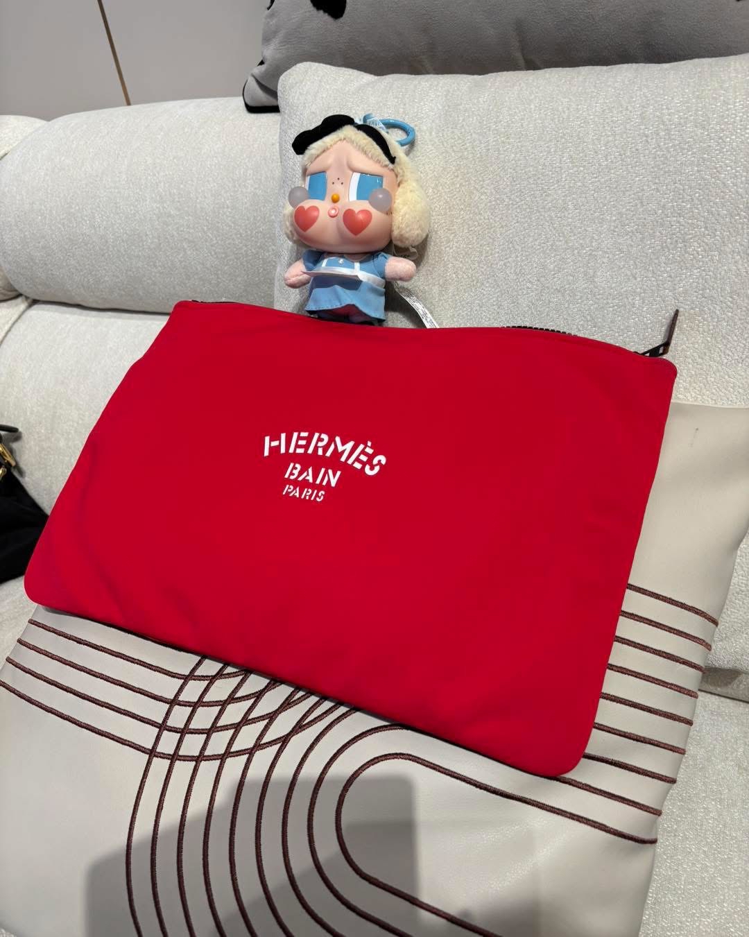 Hermes Trousse Neobain large clutch 手提袋 case,100%Authentic,99%new