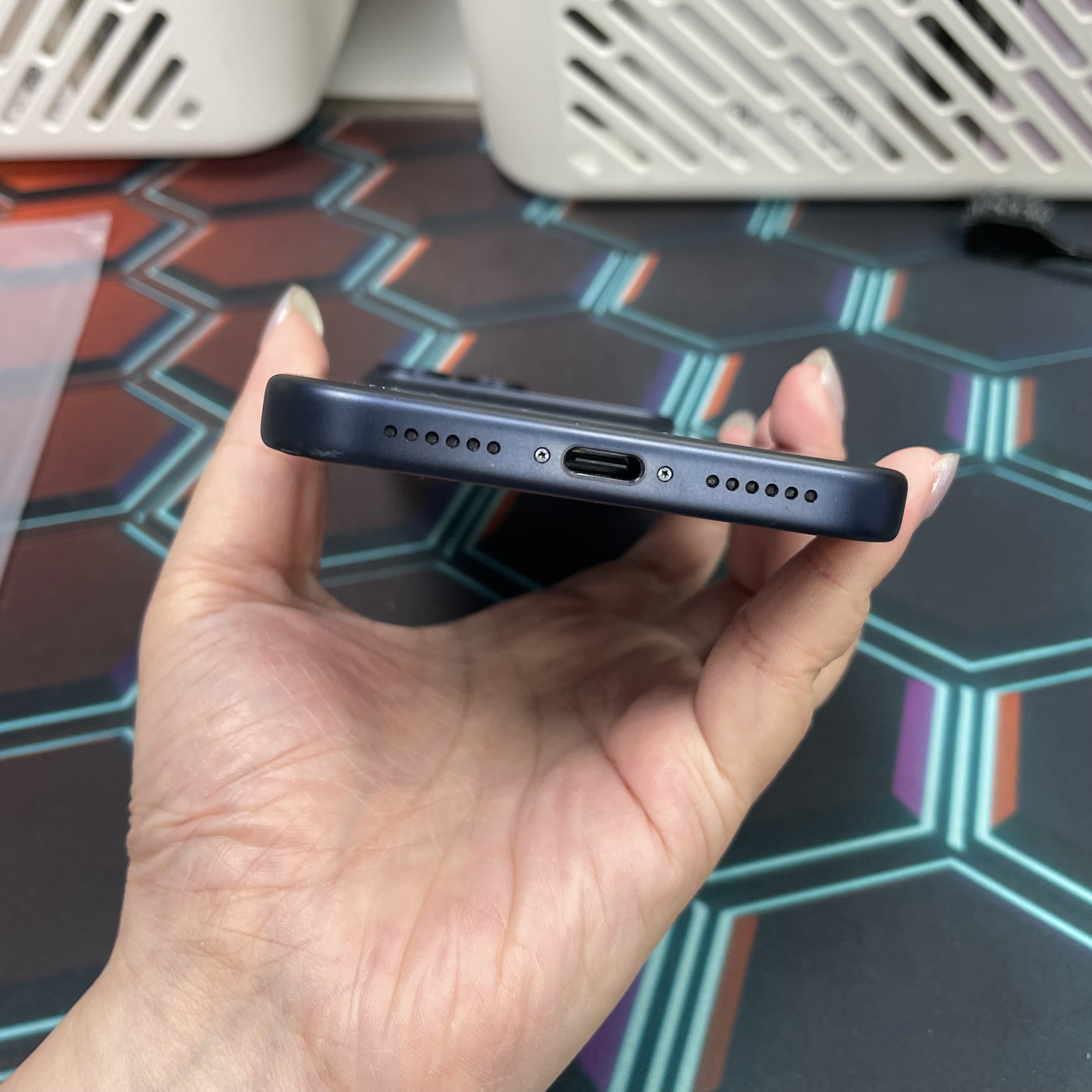 *7296 17 Pro max 勁靚機 256GB 電96 藍色 blue