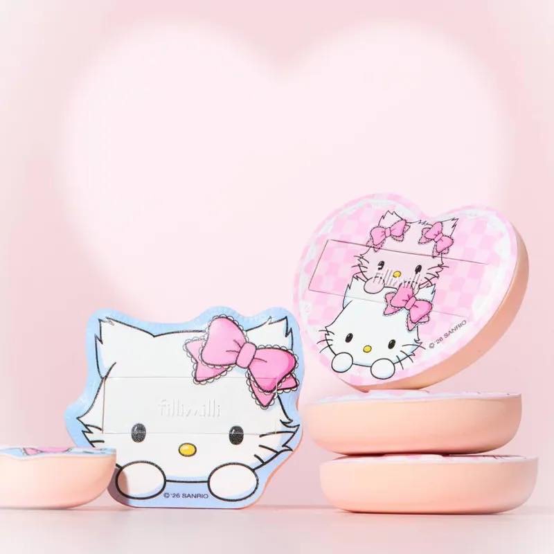 （約5月頭到貨）🇰🇷韓國人氣 Fillimilli x CharmmyKitty  厚粉粉撲連盒 💕