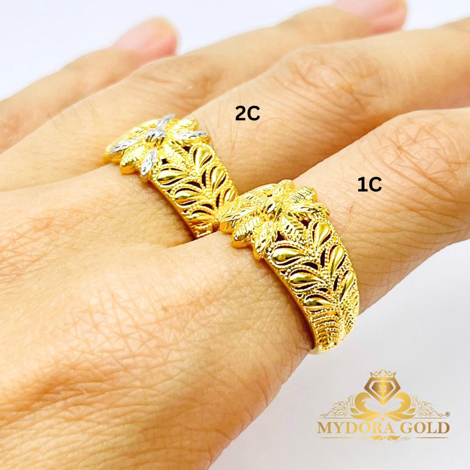 MYDORA Cincin Olive Blossom (5G) l EMAS 916/22K