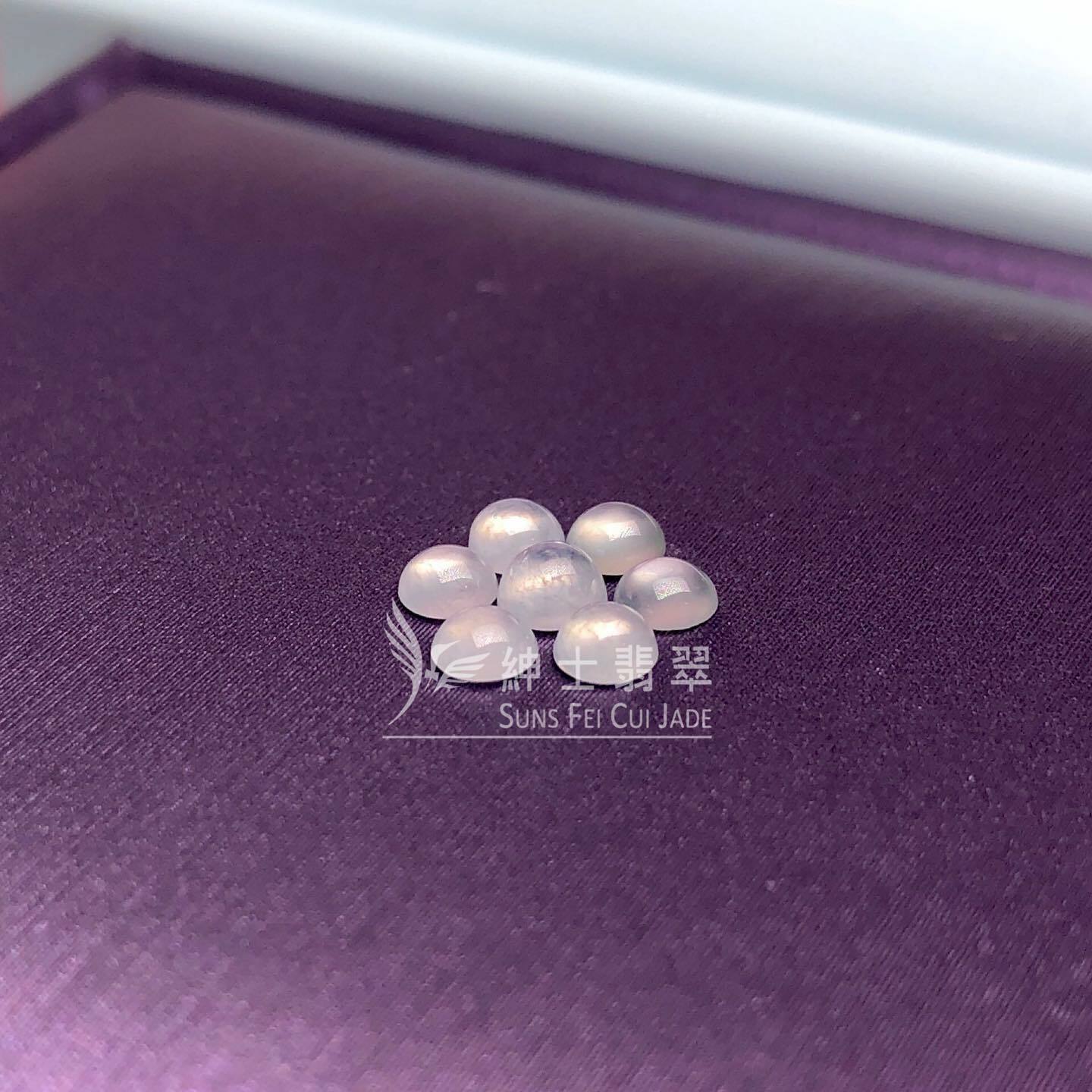 玻璃種蛋面一手150粒