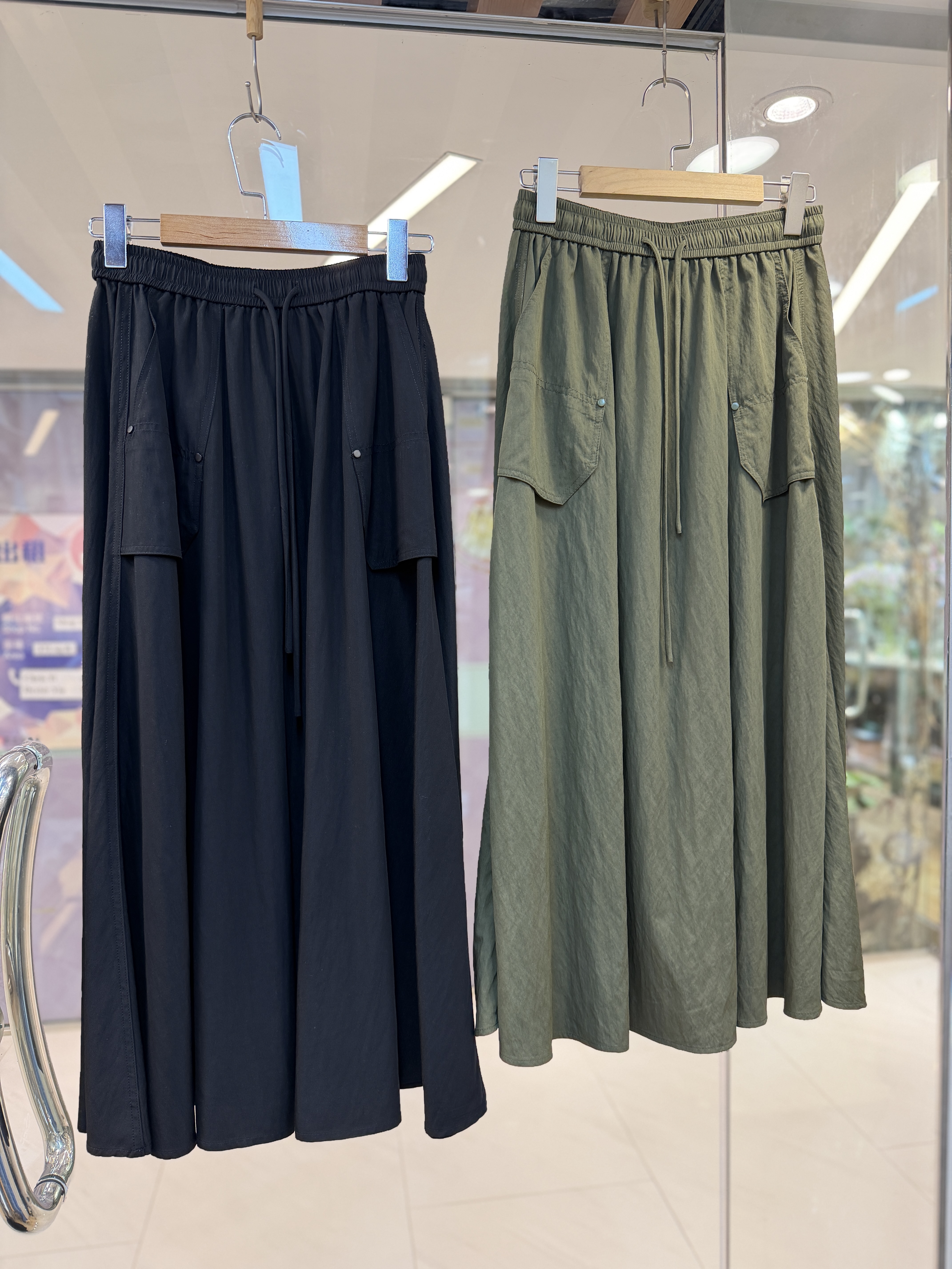 全像根腰長裙 M406 416801339