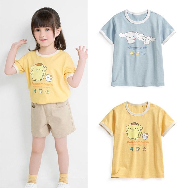 $55件。2件起$45件。日系卡通圓領半袖衫