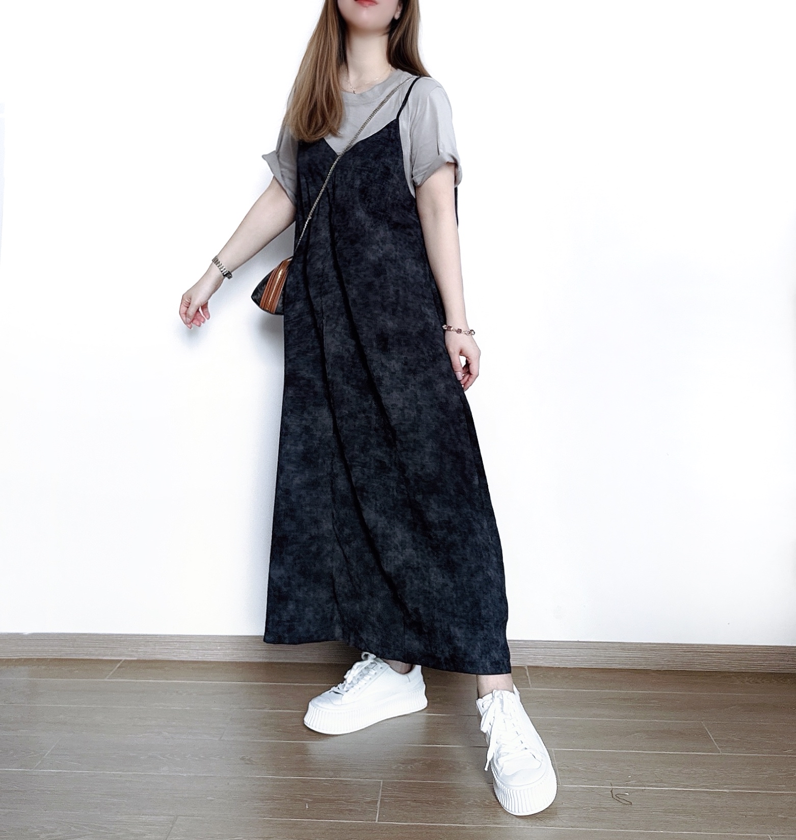 假兩件雲石吊帶Ops