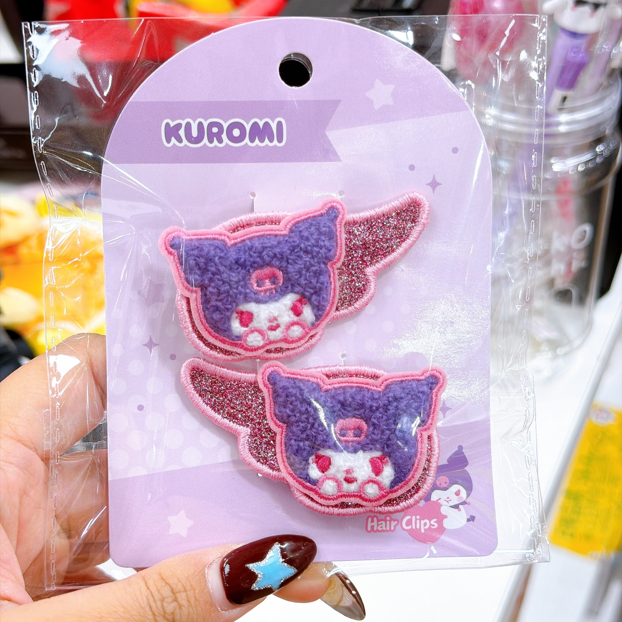 原裝行貨Sanrio 俾對裝髮夾