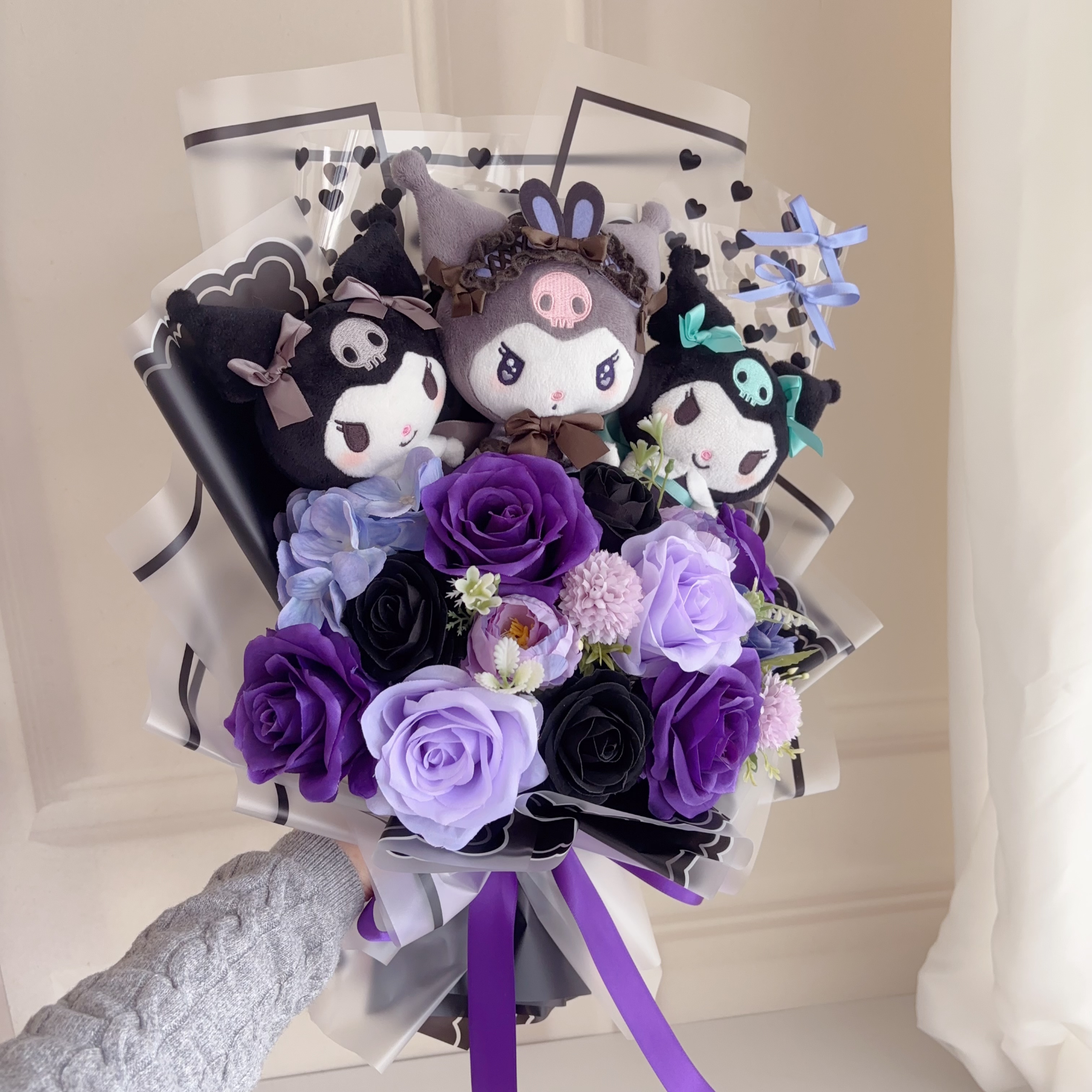 (現貨)kuromi公仔花