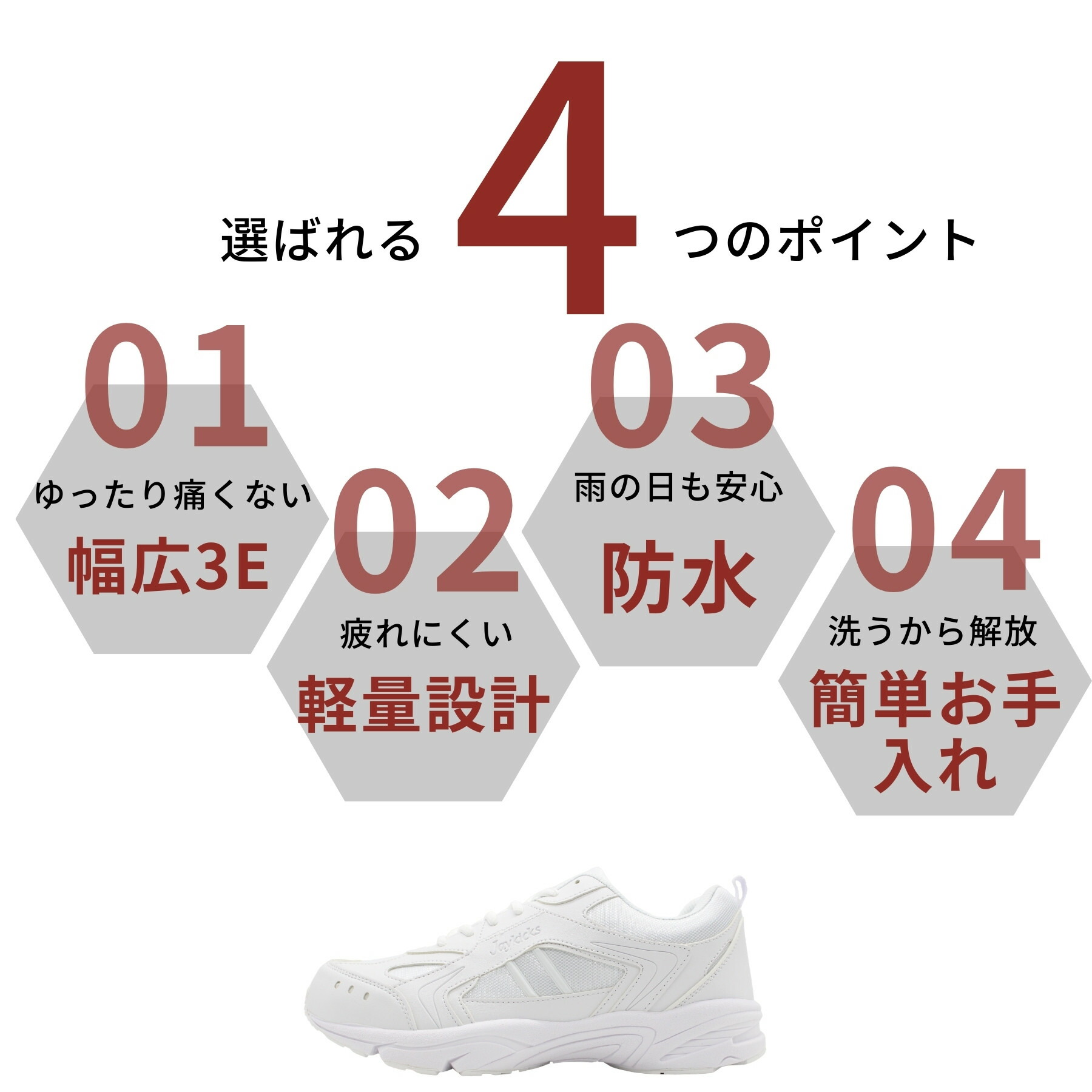🆕【⭐訂購⭐】  🇯🇵日本直送 🌀JAYKICKS 3E寬楦 防水 輕盈 黑/白 運動鞋［2款選］🌀 [ELGA-0031][260806]