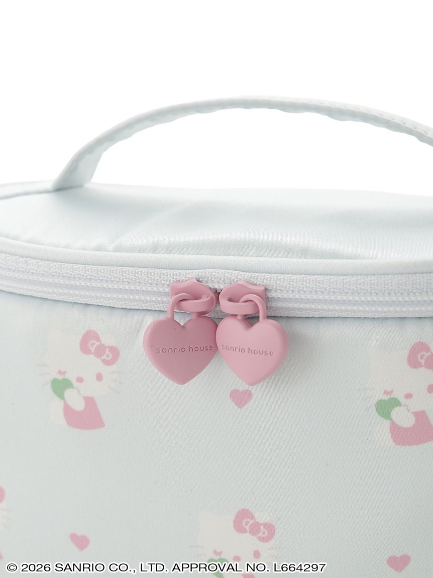 🎀【預訂】 Sanrio Kitty印花化妝包 Pink