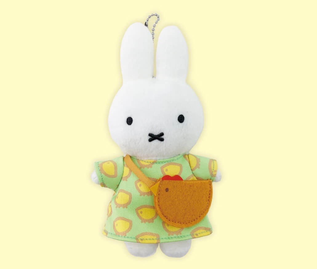救救3小兔B行動 [日本直送] Miffy Style名古屋限定 雞肉袋掛件公仔 last one