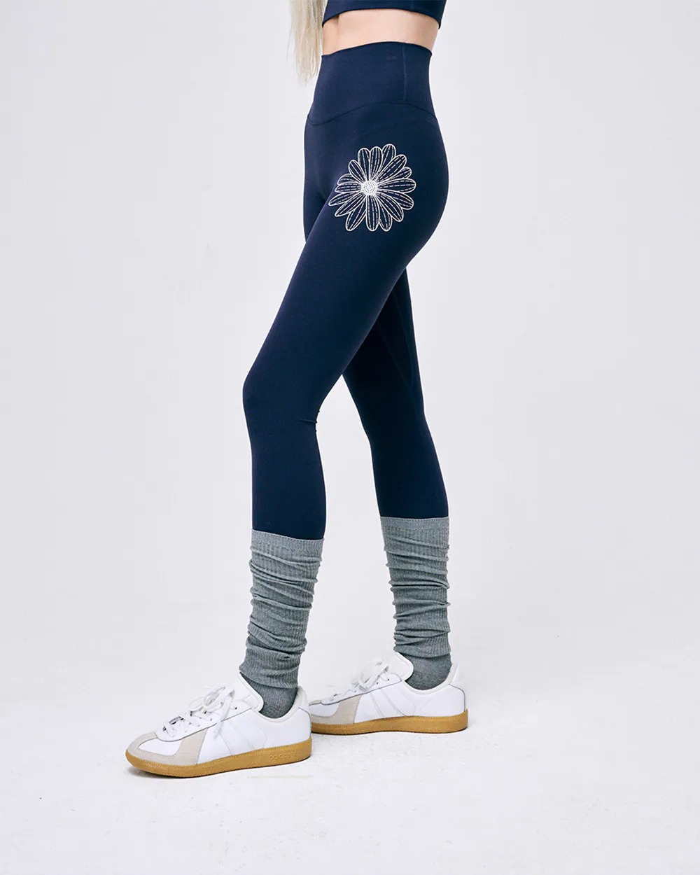 0427 韓國🇰🇷Mardi Mercredi 小雛菊高腰收腹健身🧘瑜伽褲 6月中