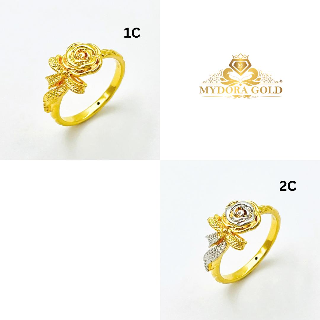 MYDORA Cincin Rosie Ribbon (5G) l EMAS 916/22K