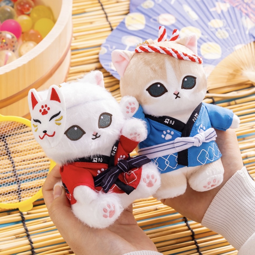 Mofusand 鯊魚貓 公仔匙扣｜預訂