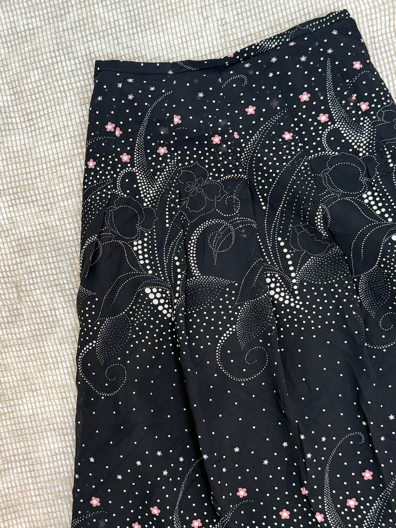 Gyaru Aesthetic Sheer Layered A-Line Skirt