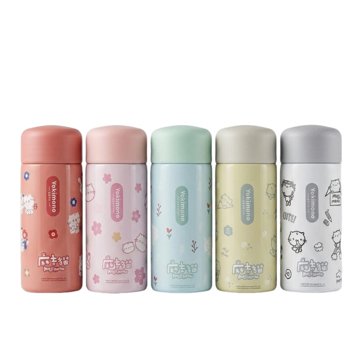 Yokimono x 麻吉貓迷你保溫杯-150ml 