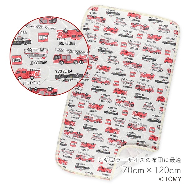 🇯🇵預訂 日本直送🇯🇵Tomica車車印花涼感絎縫床墊70x120cm