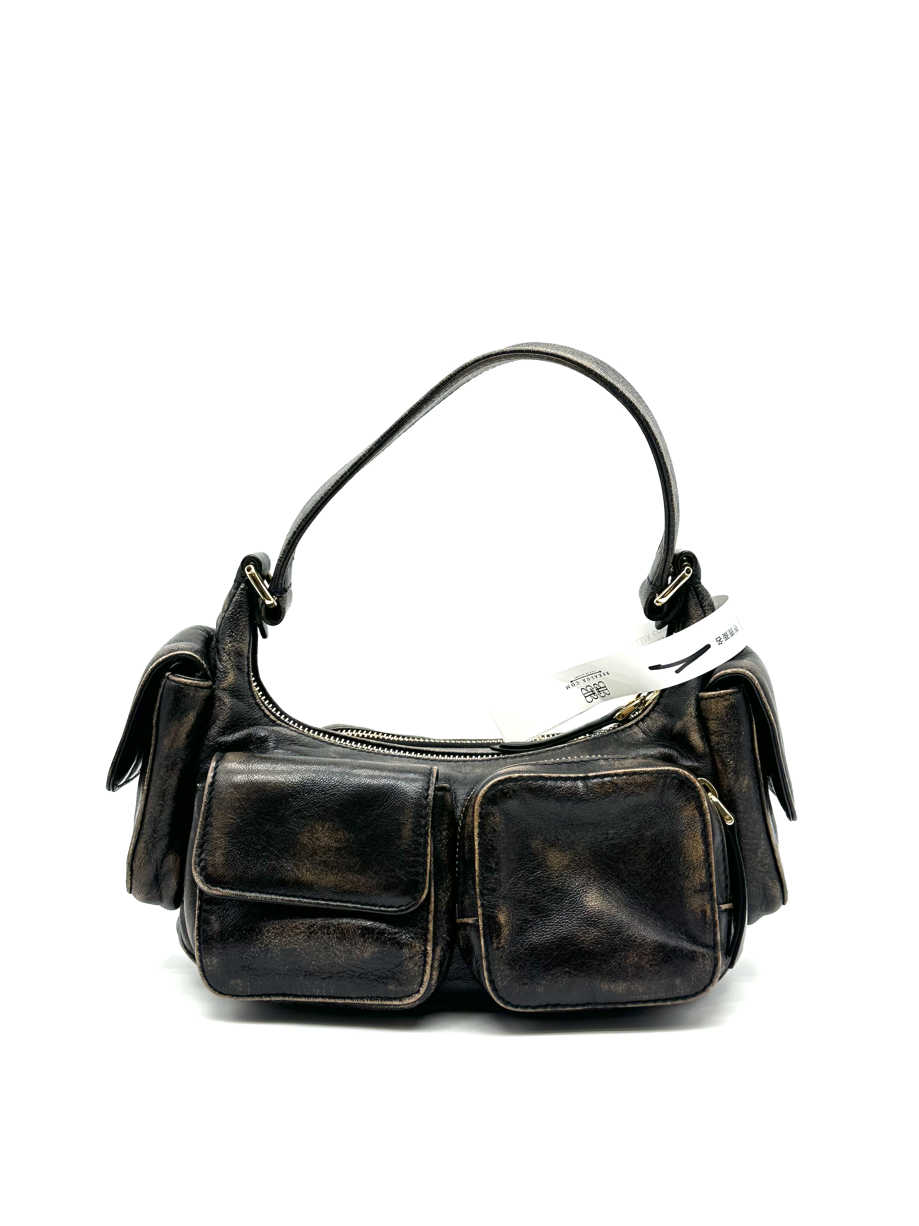 Pre-Owned MIU MIU Nappa Leather Pocket Bag / Product Code: 26042108