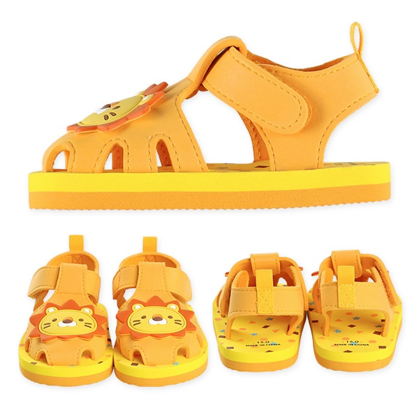 🇯🇵預訂 日本直送🇯🇵獅子圖案黃色EVA涼鞋