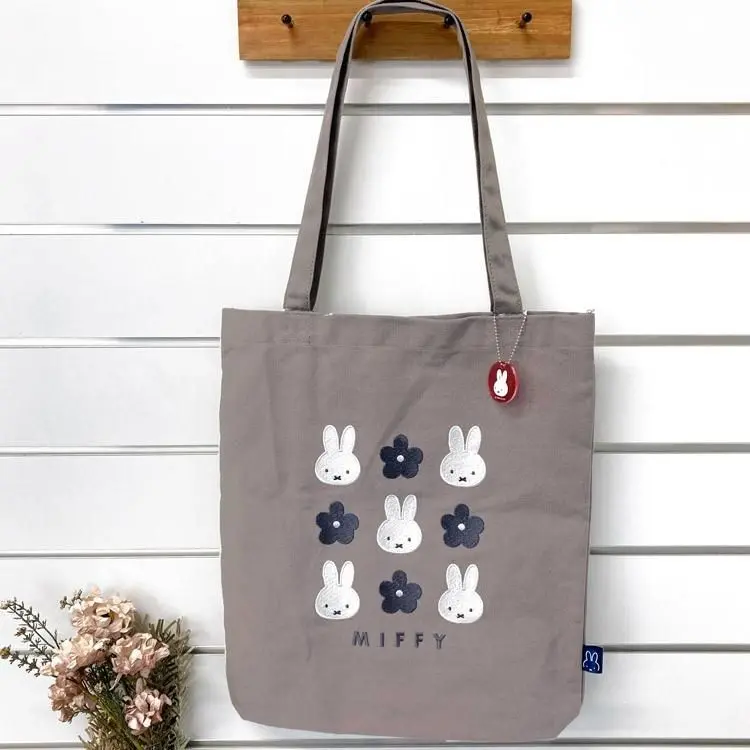 現貨🌸日本直送 |Miffy米菲刺繡手提包/帆布包/單肩包