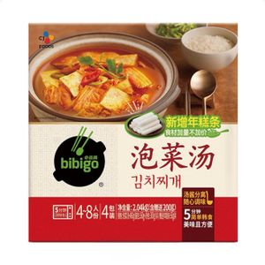 開市客 Costco -  Bibigo 泡菜燉湯 2.04kg (460gX4包裝) 贈送 200g 年糕條 (50gX4包裝) 平行進口