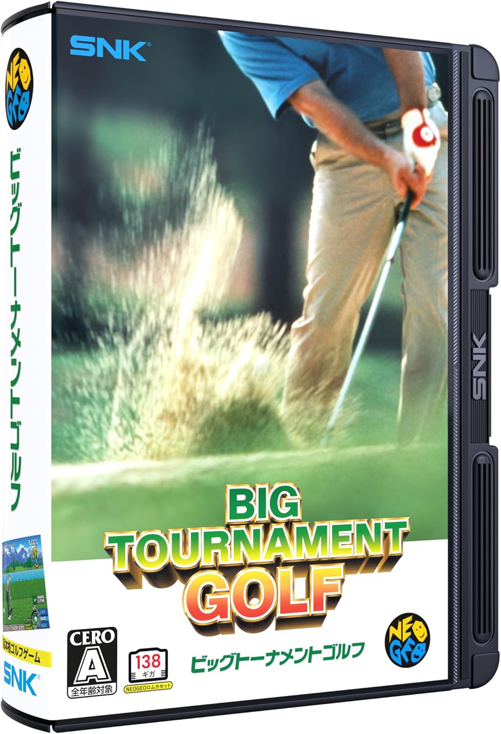 (預訂訂金 $100) (總價 $499) (日版) NEOGEO AES+ Big Tournament Golf 大賽高爾夫