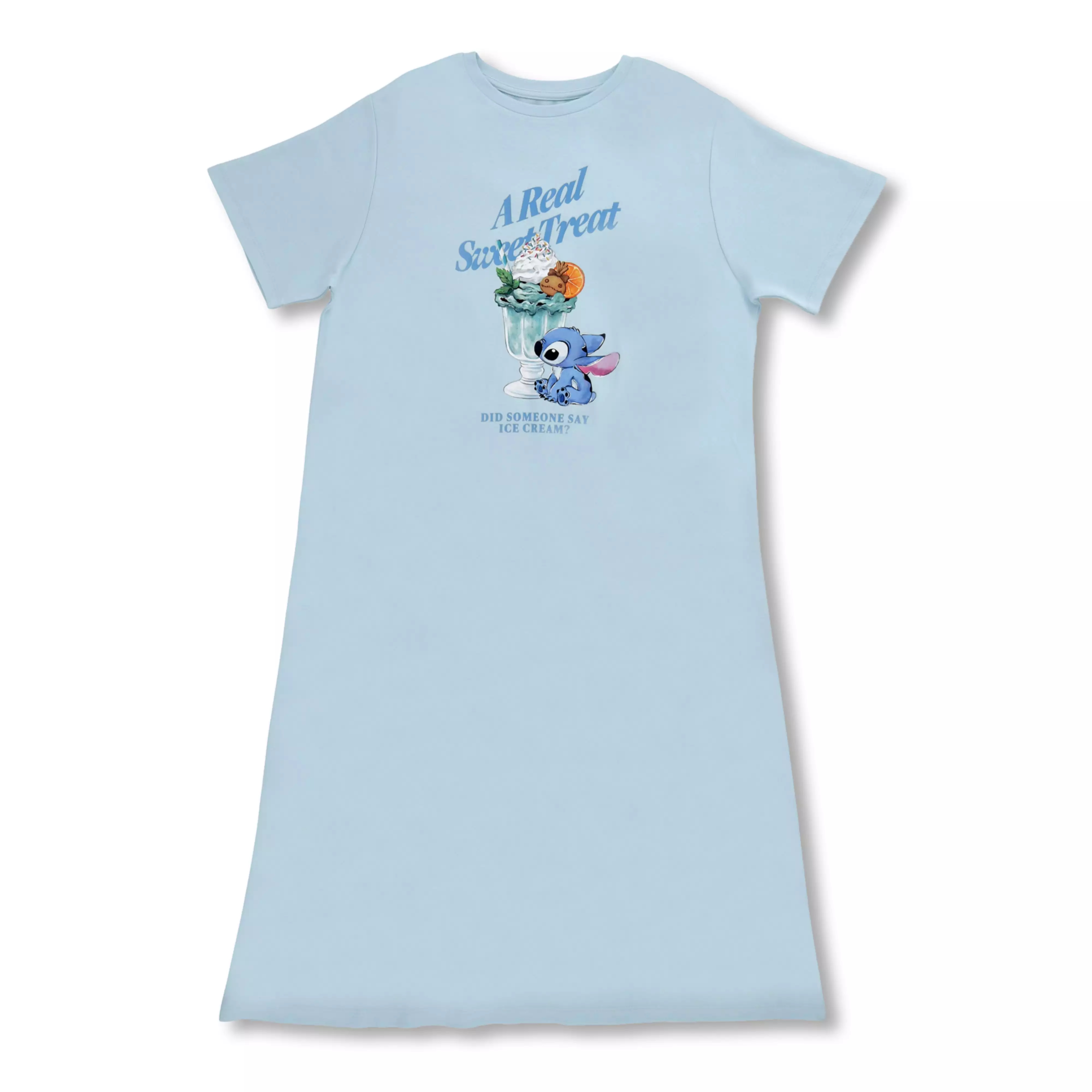🌸 【預訂】Stitch 短袖睡衣裙 - Disney Cool Goods