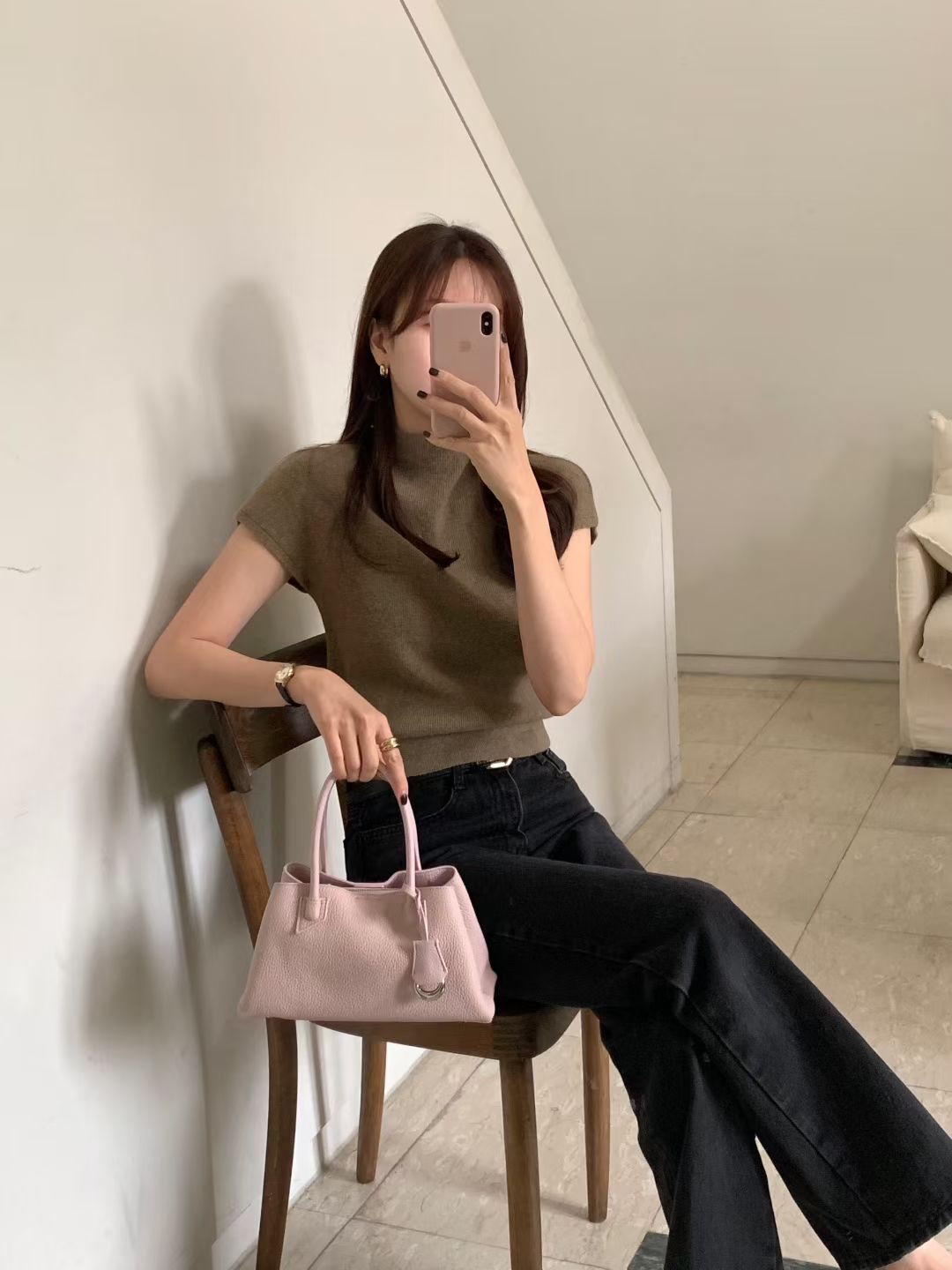 DM03_05  長柄橫Tote (4色)