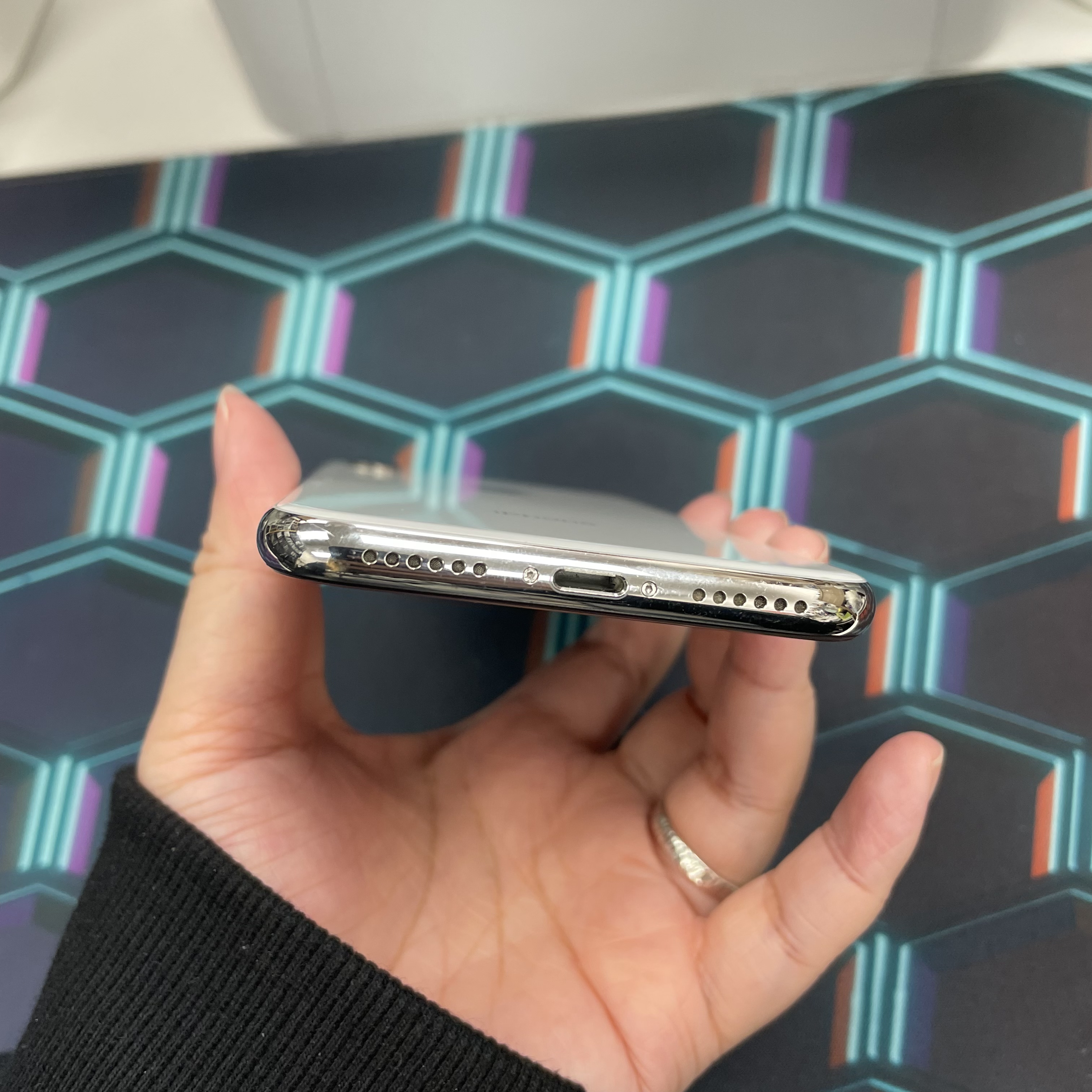 *5868 iPhone X 超靚機 256GB 電100 白色 white