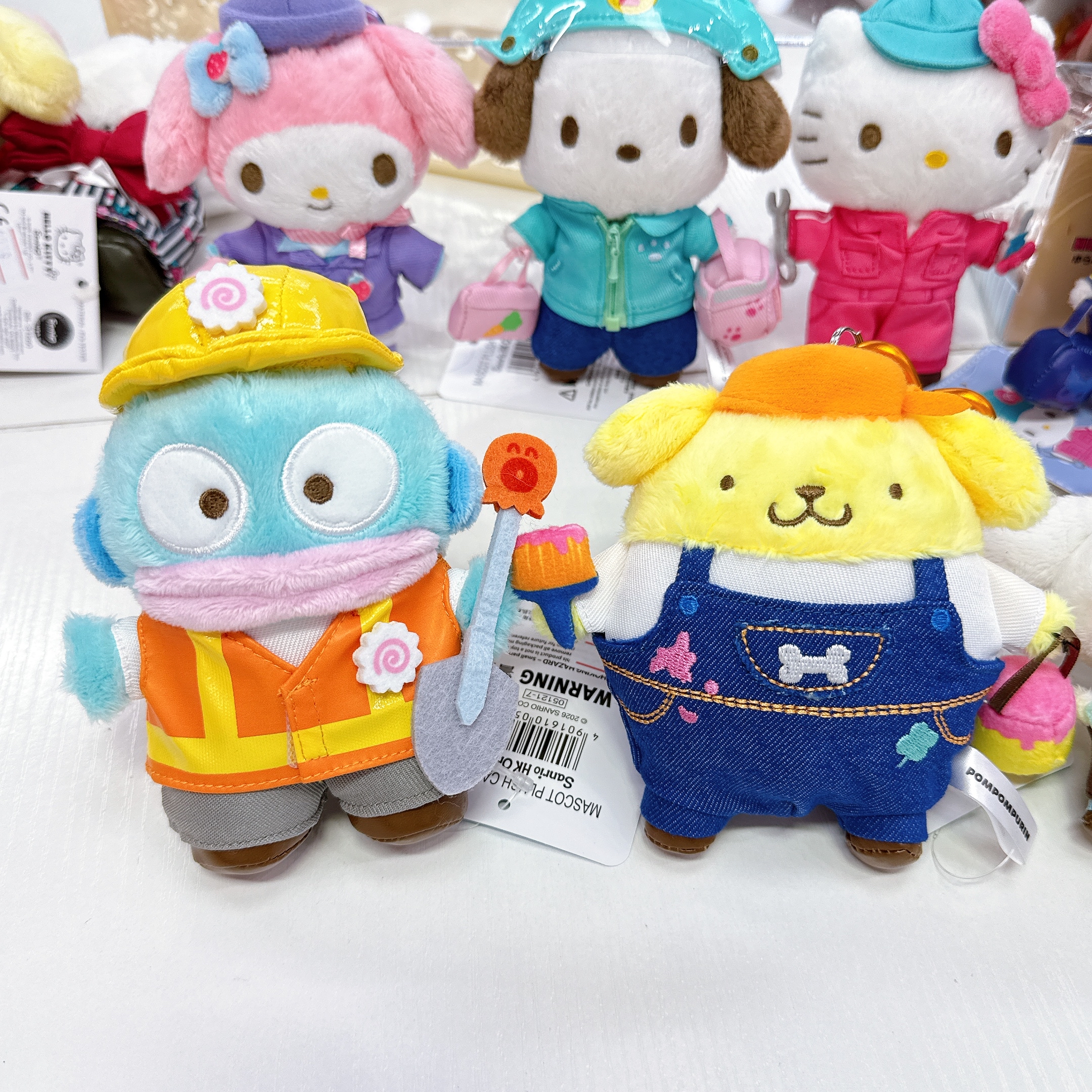 原裝行貨Sanrio 職業系列公仔掛飾