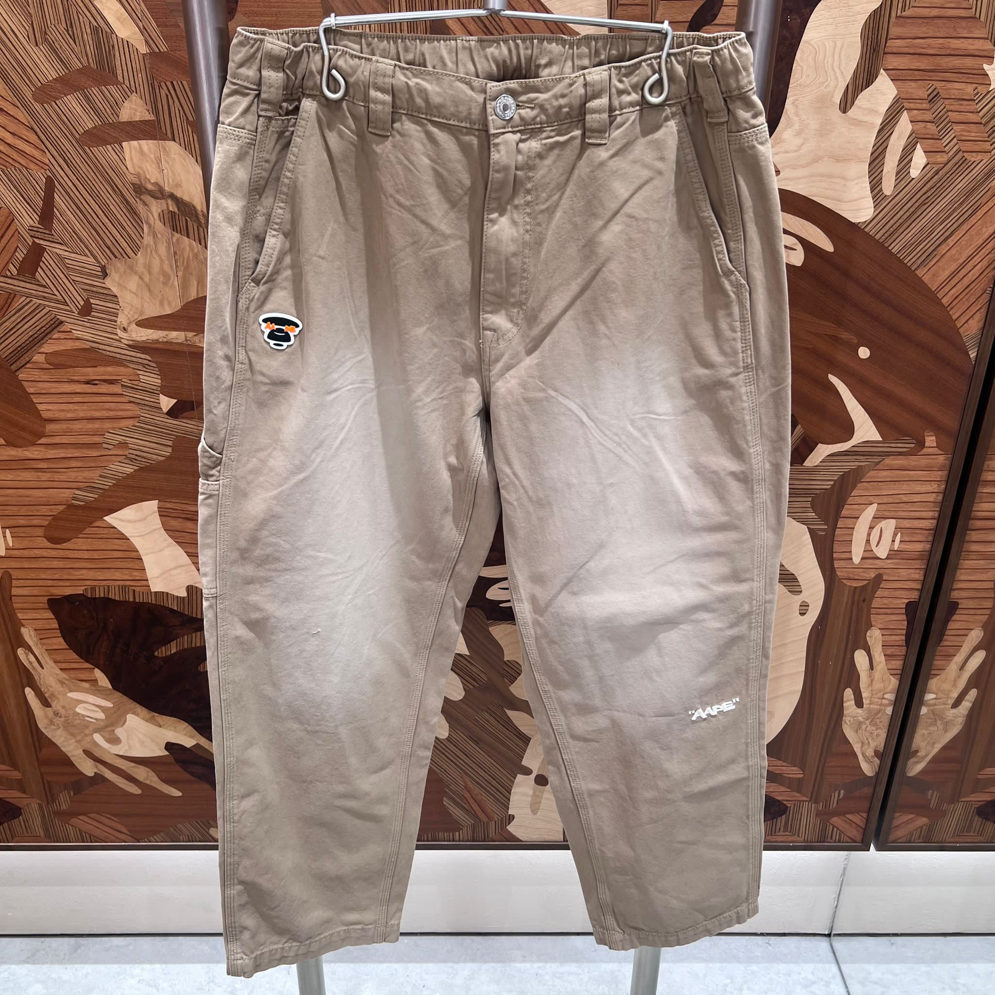 AAPE AAPEUNVS washed pants (D612)