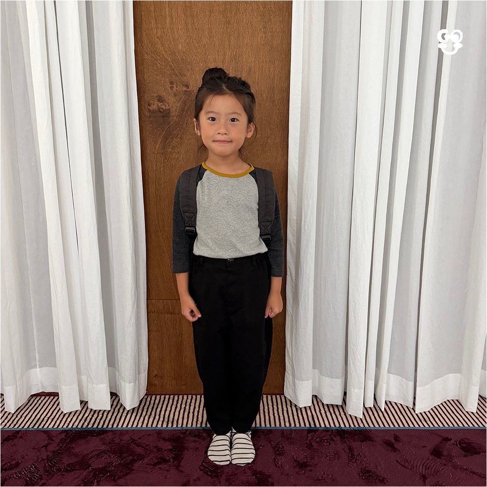 GOU | Snap-button Pants (with mom)