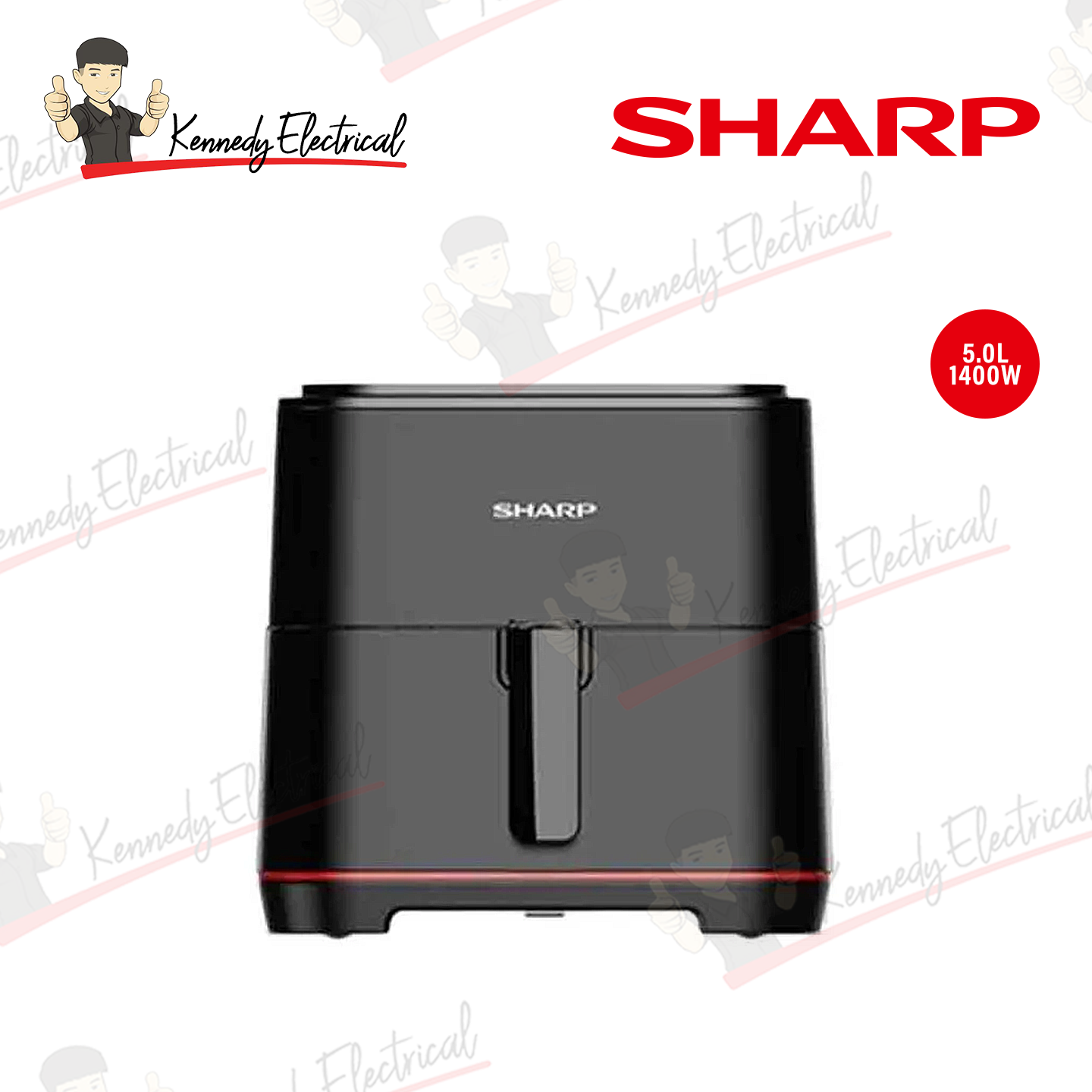 Sharp 5L Air Fryer (KFAF50MBK)