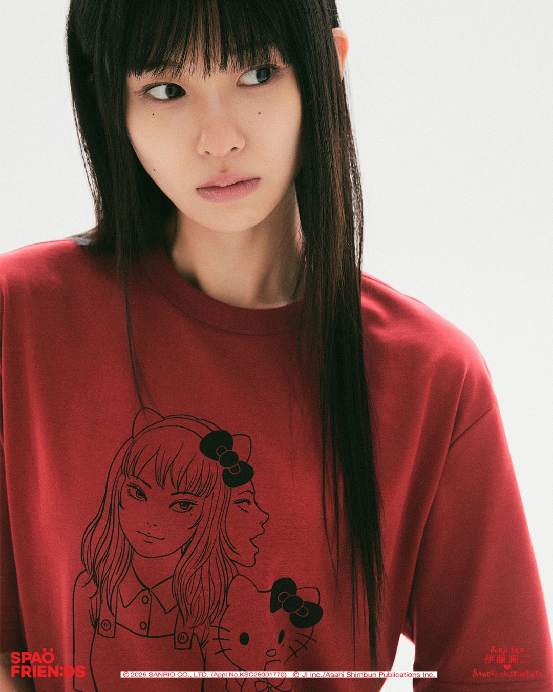 韓國SPAO - Hello Kitty x 伊藤潤二 限定系列