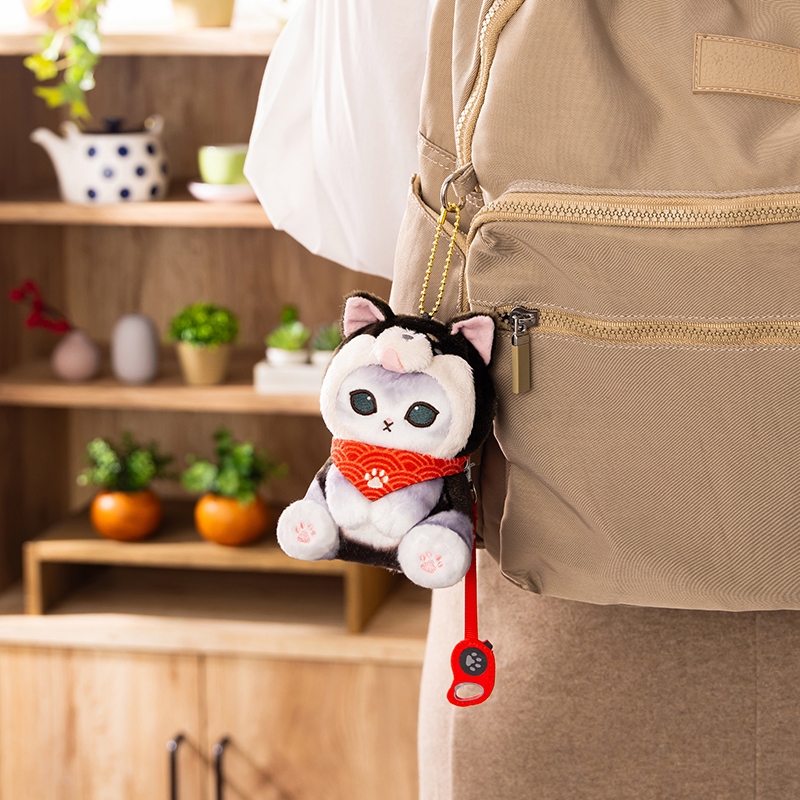 🌸 【預訂】mofusand 黑色柴犬 公仔掛飾 - mofusand 5/6新品