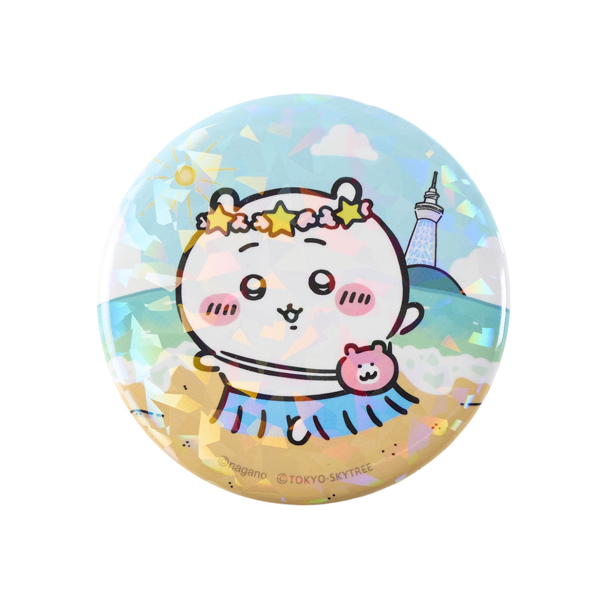 🎀【預訂】 Chiikawa 人魚島的秘密 x 星空晴空塔盲盒襟章