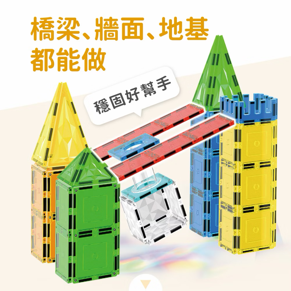 Mamayo磁力片-創作連結小幫手(6pcs) Link Connector Set