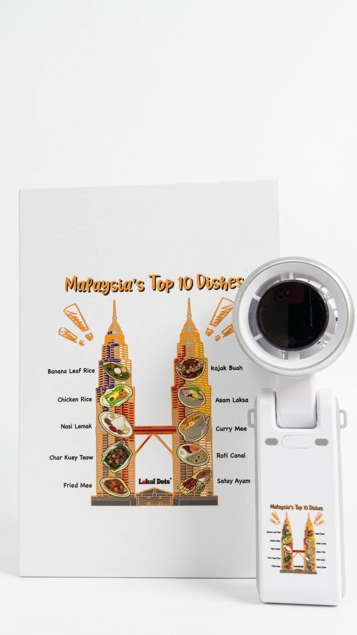LD57 - Handheld Fan - KLCC Top 10 Dishes 