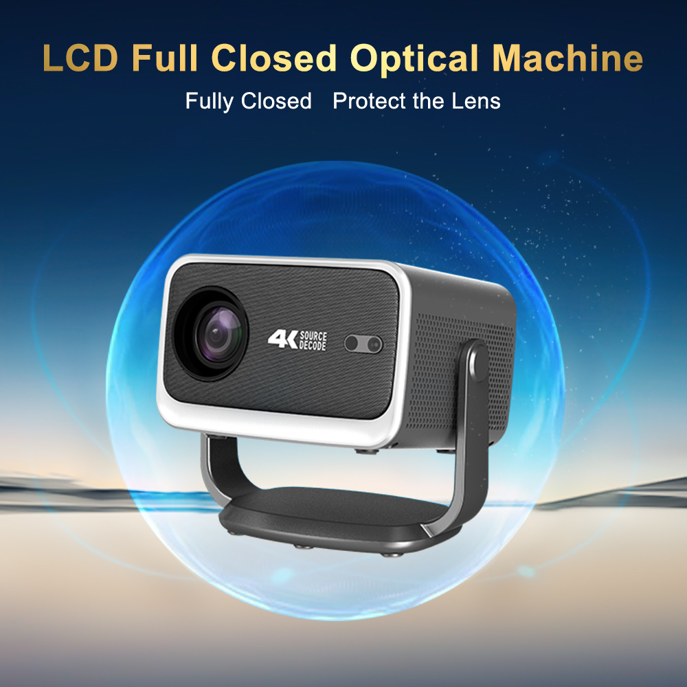 SAPPHIRE P20Ultra 智能投影機｜1080P全高清 升級版800ANSI流明｜電動對焦×4D梯形校正｜Android TV13.0系統｜WiFi6/藍牙5.4｜360°立體聲｜家用辦公影院投影機