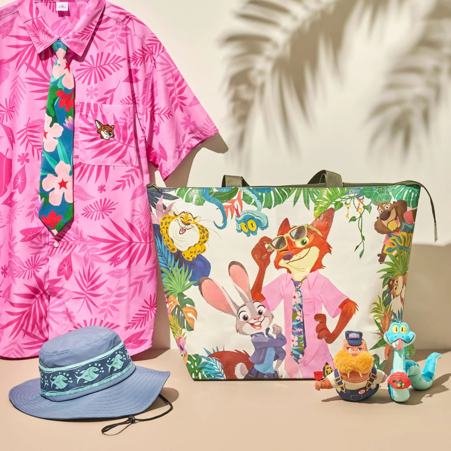 🌸 【預訂】Mini Pouch - TROPICAL ZOOTOPIA
