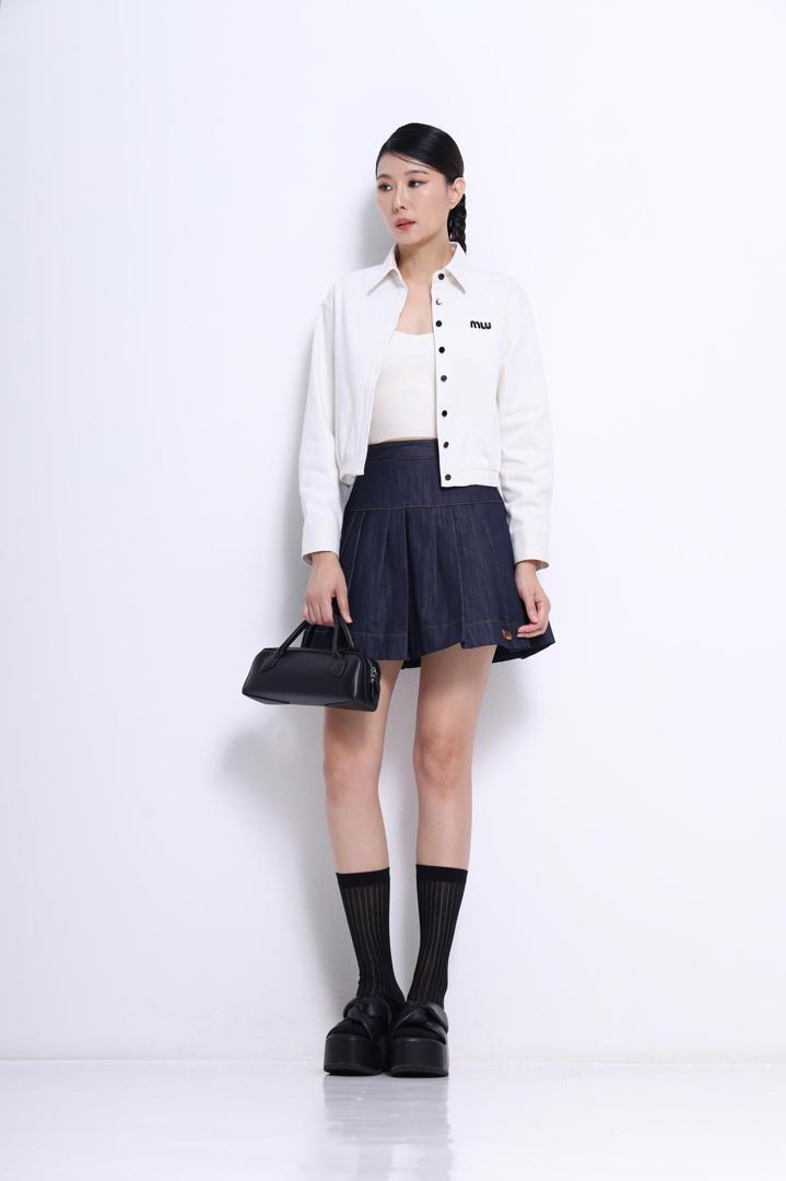 独家刺绣MW字母长袖上衣 2692