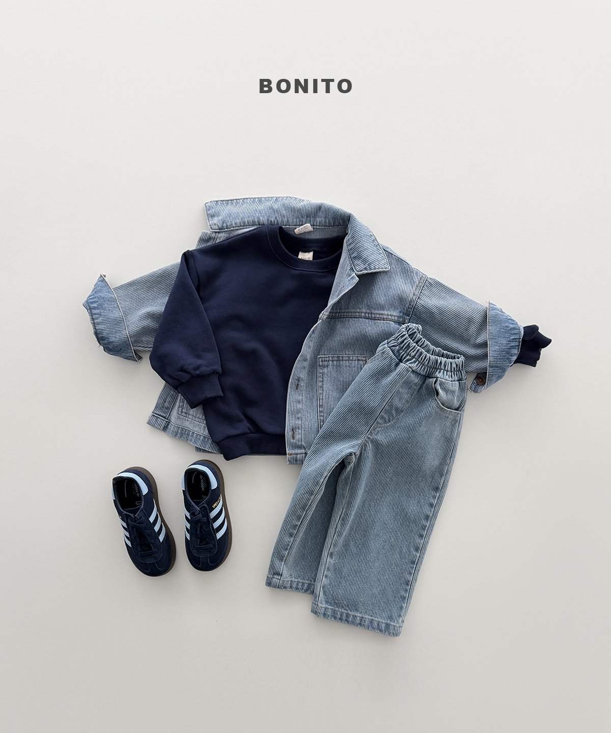 Bonito | Steamed denim pants