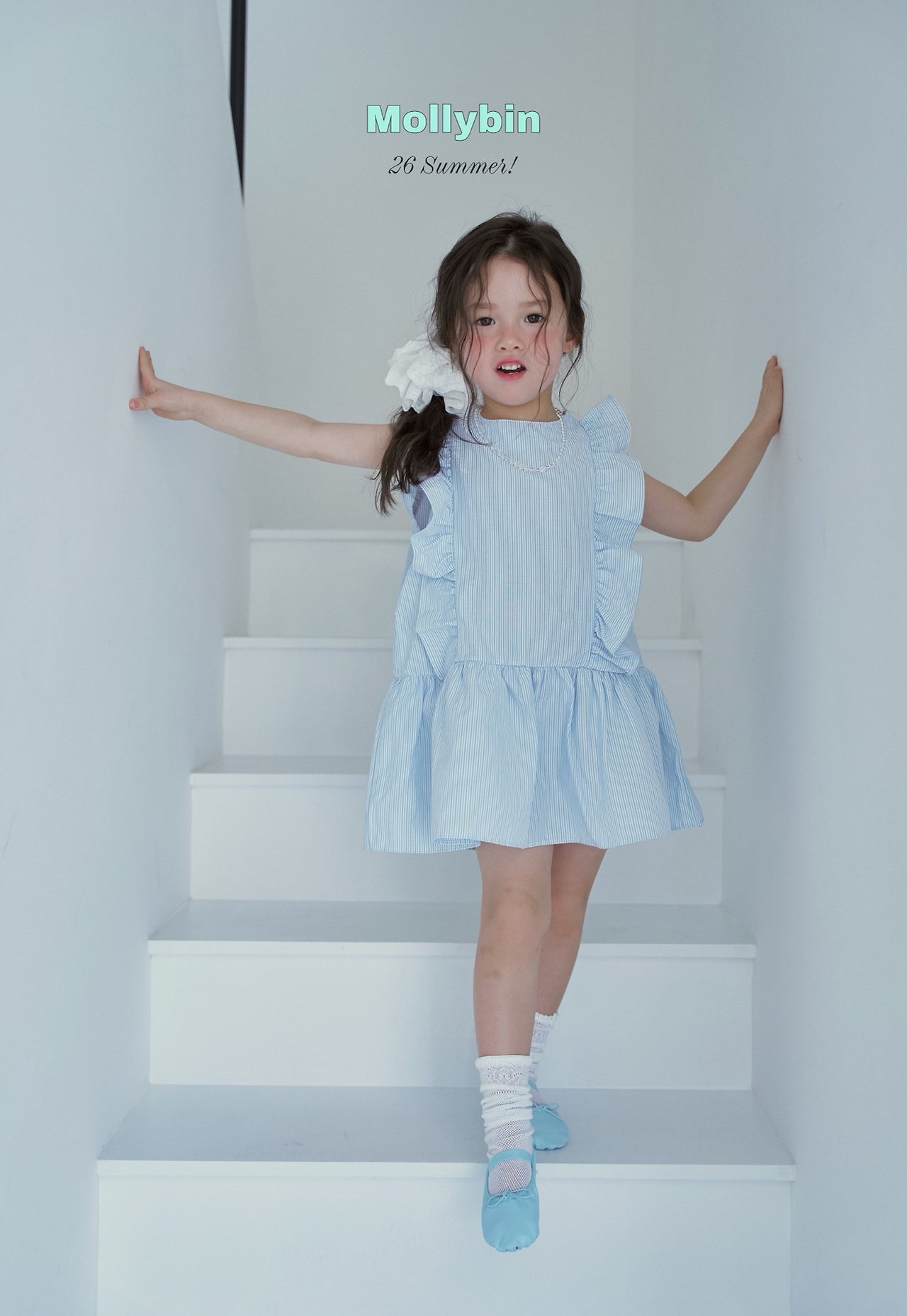 Molly | stripe OPS(Blue L105-115)