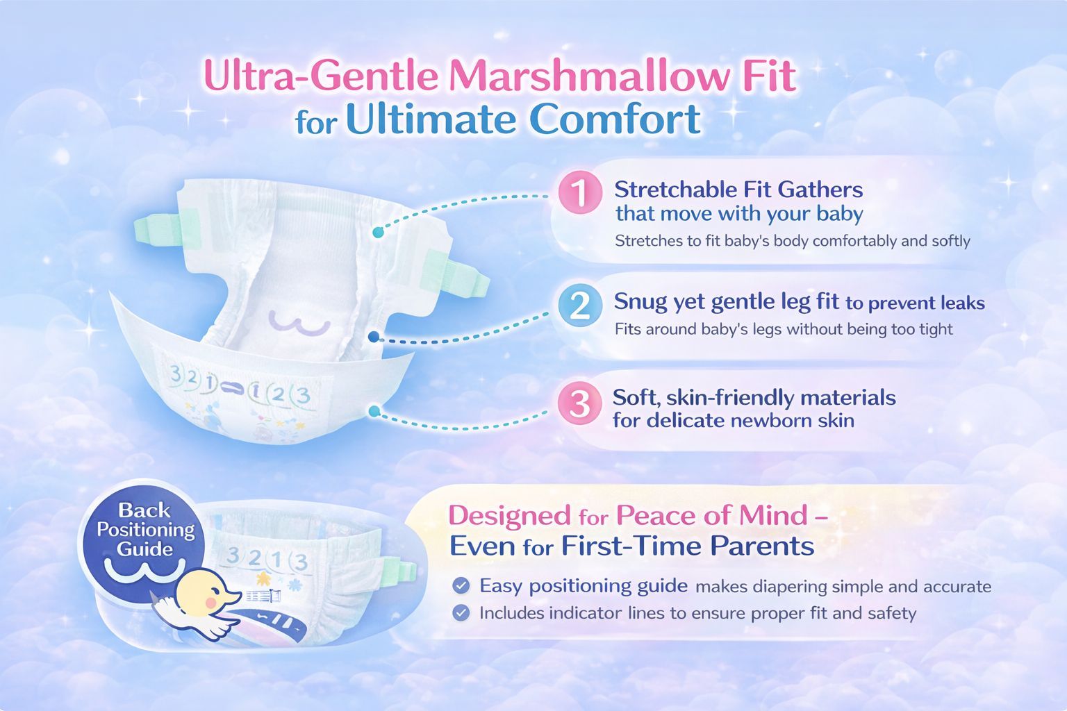 Unicharm Japan Moony Diaper Tape S (4~8kgs)