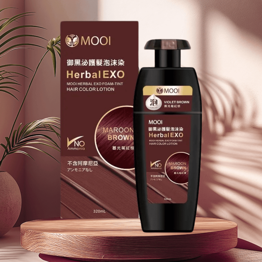 MOOI御黑泌泡沫染髮液
