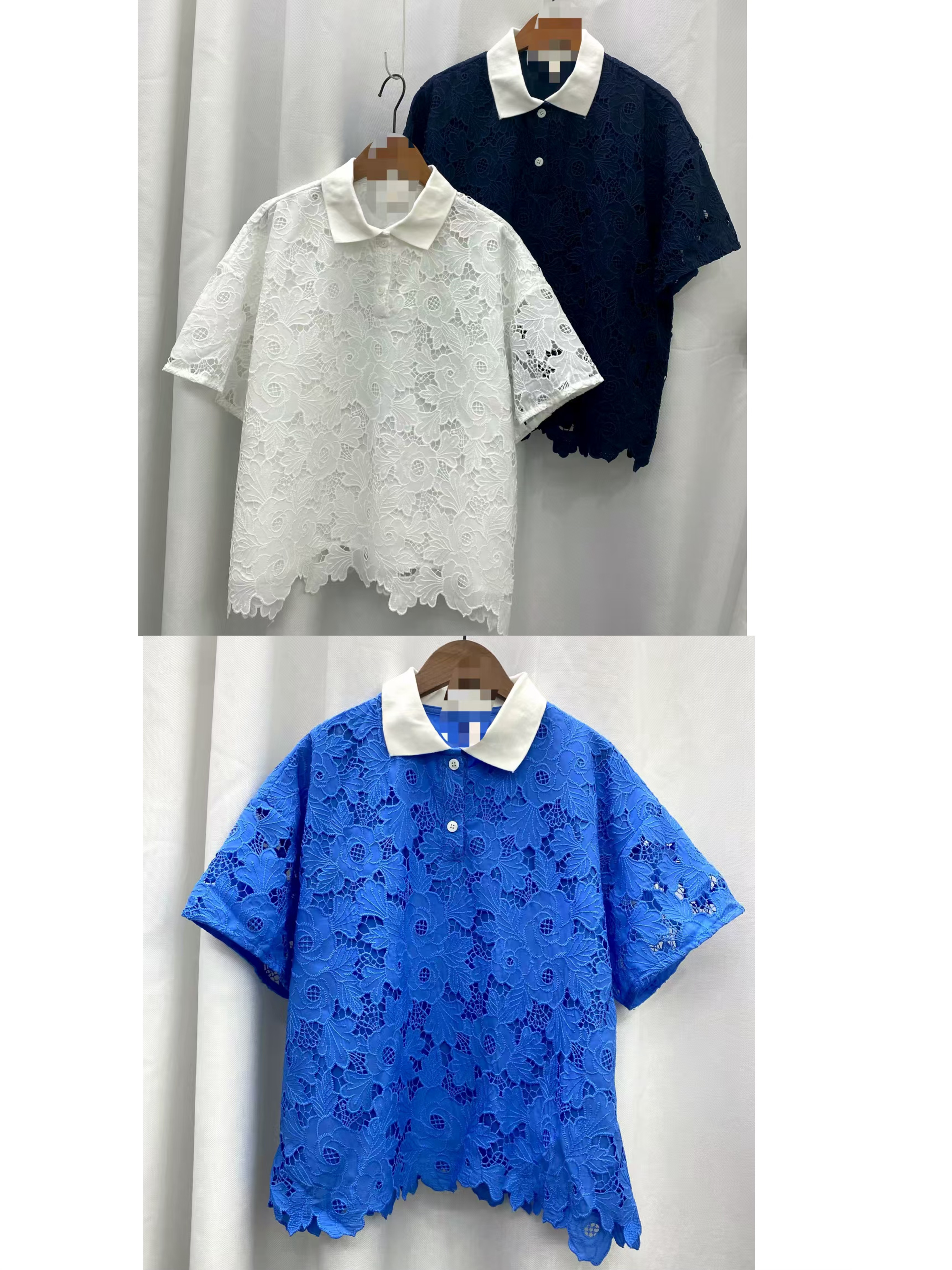 Polo 領通花Top 