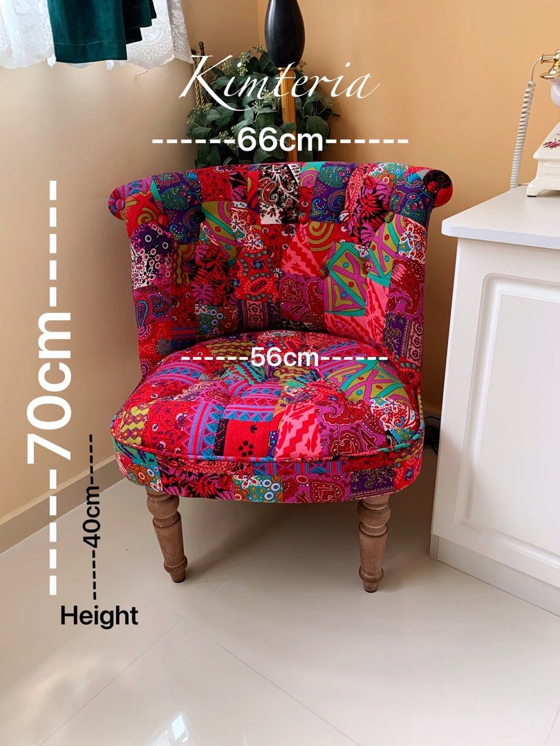 Morden Multicolored Single Couch Chair